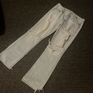 American eagle ripped jeans